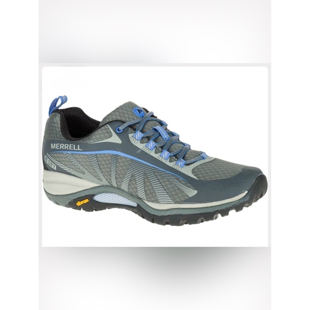 Merrell Women’s Grey & Blue Trail Running Shoe